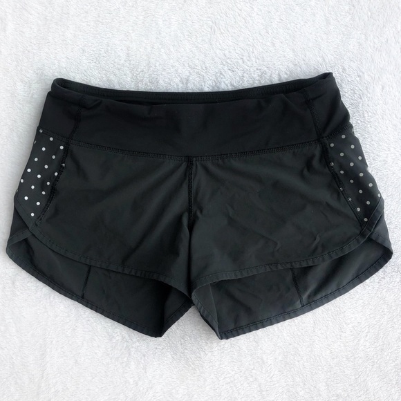 Lululemon Polka Dot Reflective Speed Up Shorts - Picture 6 of 7